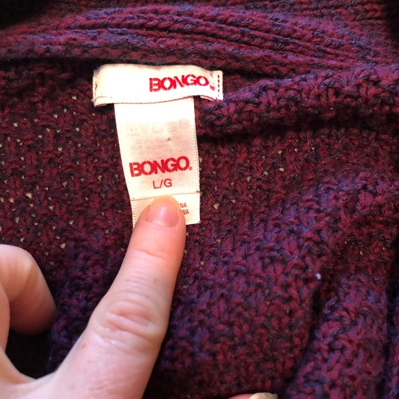 Bongo Open Knit Cardigan B2 - Picture 5 of 6